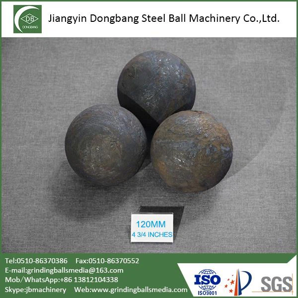 120mm Steel Balls For Copper Ore Mine