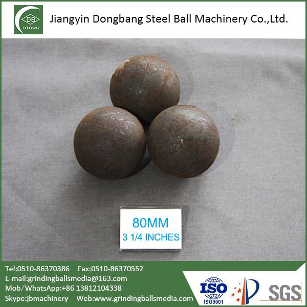 60mm Grinding Steel Balls For Silver Ore Mine