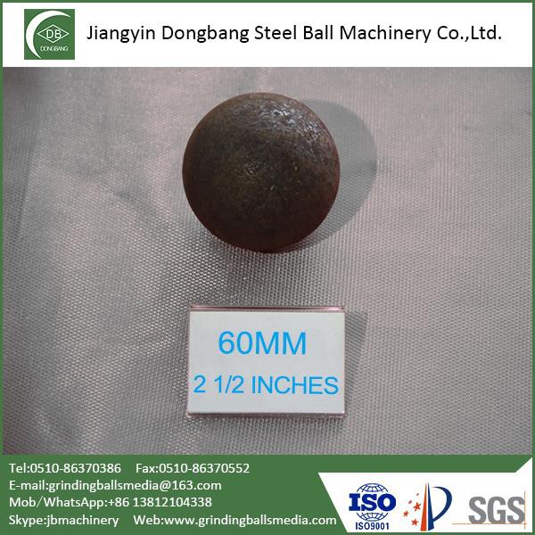 80mm Forged Balls For Gold Ore Mine Mineral Processing