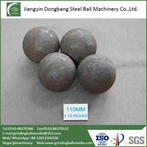 Producción de bolas de molienda de 110 mm para mina de mineral de hierro