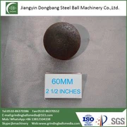 Bolas forjadas para procesamiento de minerales en minas de oro.